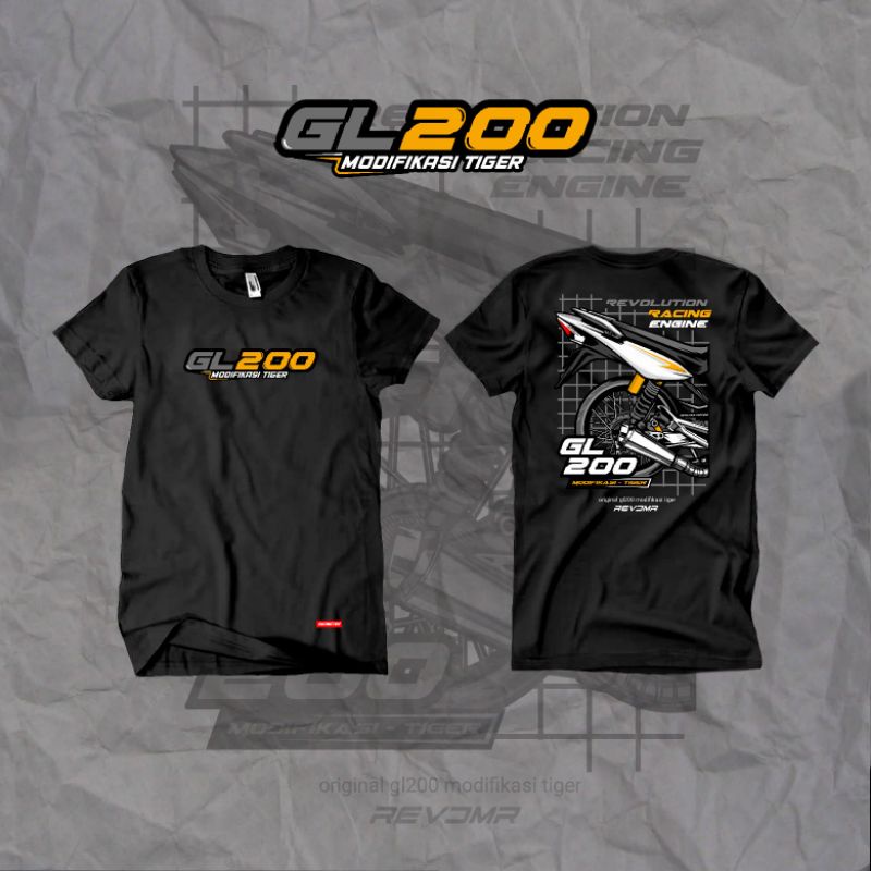 COD Kaos herex GL200modifikasi_tiger original