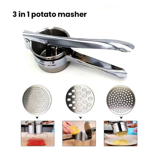 3in1 Potato Press Kentang press dan Pelumat buah 3 fungsi 2695