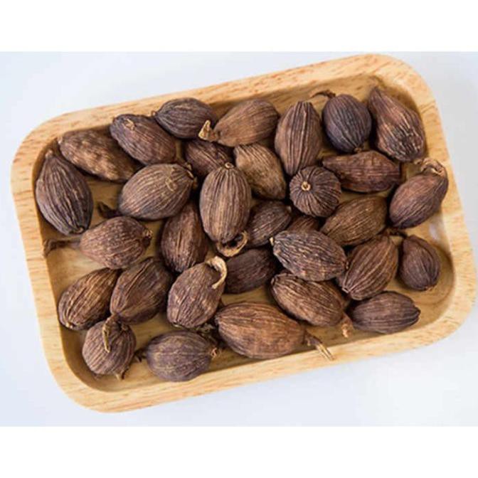 

Cuci Gudang Awal Tahun Cao guo Amomum tsaoko Chinese Black Cardamom Kapulaga Hitam 50 g Diskon