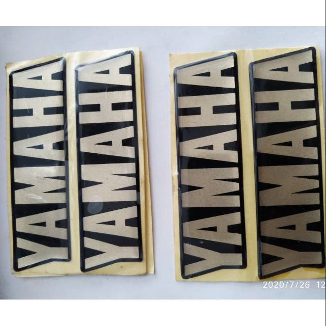 EMBLEM YAMAHA BOX AKI RX KING 2001