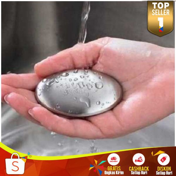 Sabun Cuci Tangan Stainless Steel Terbaru Pembersih Stainles Anti Bau Aman Nyaman Digunakan