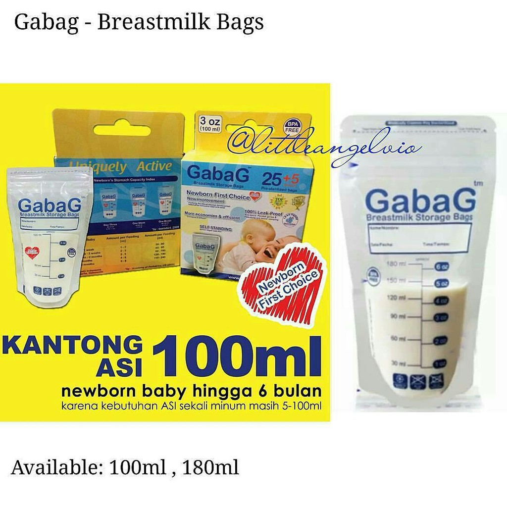 Dijual Gabag Kantong Asi 100ml breastmilk storage bags Grosir Berkualitas