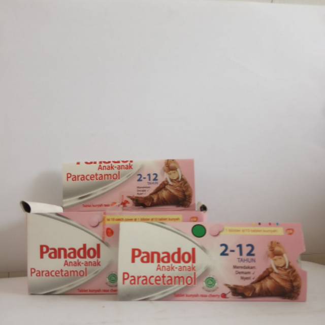 Panadol anak 10 tablet kunyah