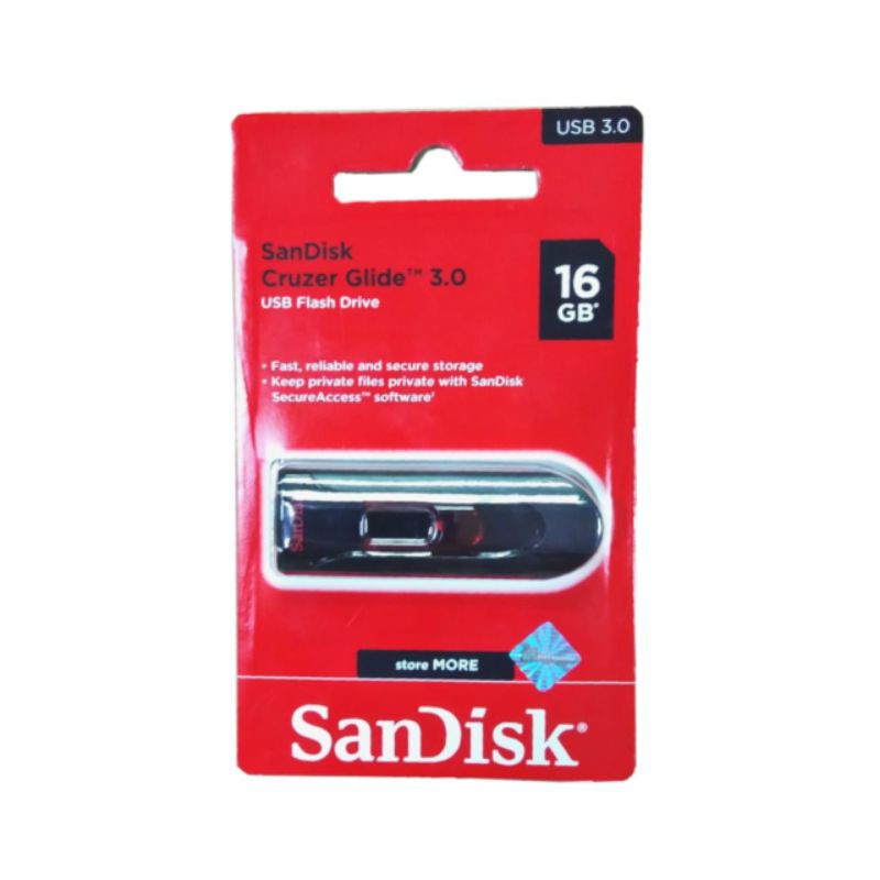 Sandisk Cruzer Glide Flashdisk 16GB USB 3.0 CZ600