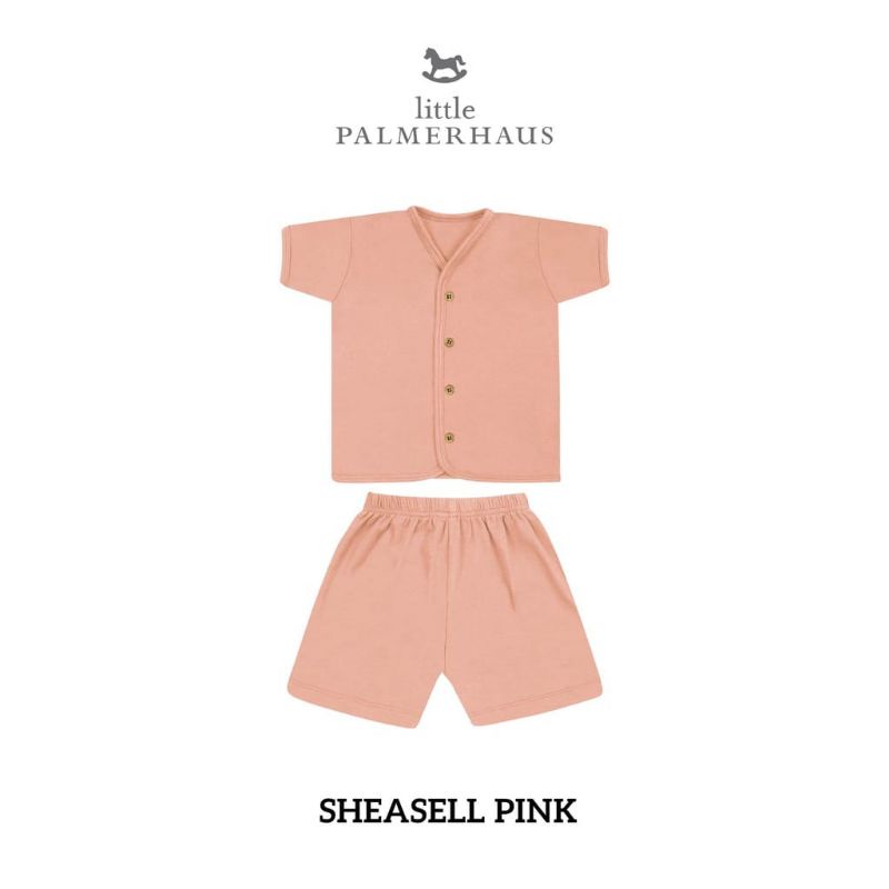 Little Palmerhaus - Button Tee Short (Setelan Bayi)