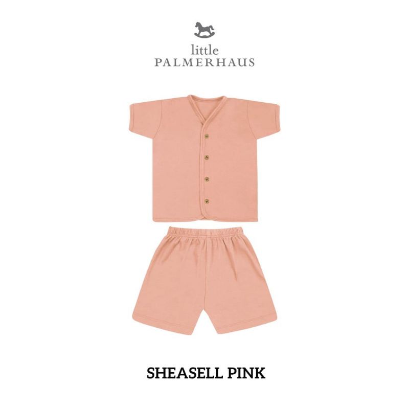 Little Palmerhaus - Button Tee Short (Setelan Bayi)