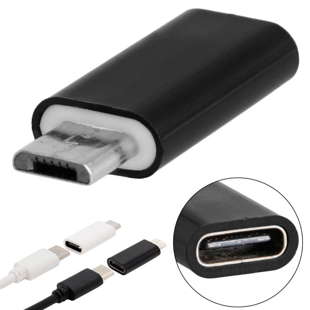 Adapter Konektor Micro USB 2.0 5 Pin Male ke USB 3.1 Tipe C Female