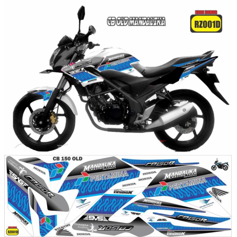 (Bisa COD) Striping CB150R old stiker cb150r lama sticker Lis body variasi Honda CB150R custom decal