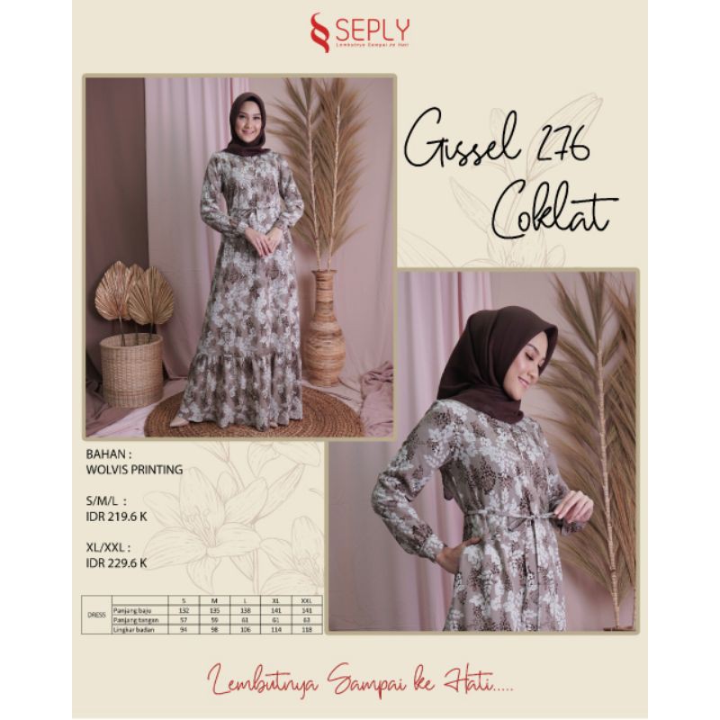 Gamis Seply dewasa