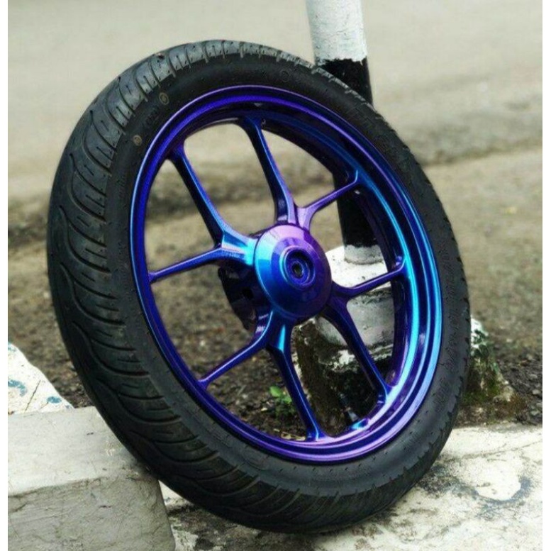 Red Purple Blue 100ml Cat Bunglon 3 warna