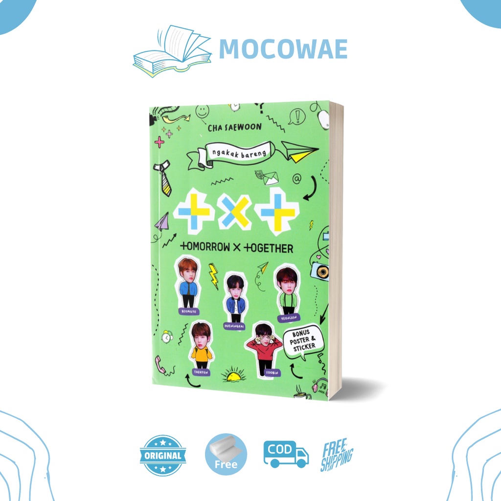 

NGAKAK BARENG TXT BONUS POSTER & STIKER