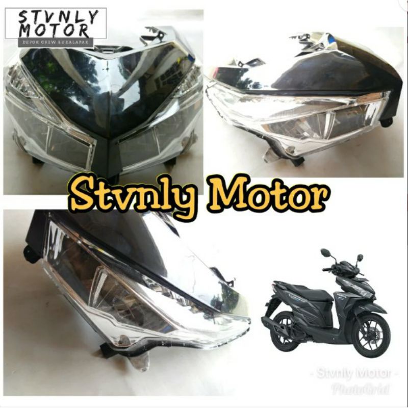 Reflektor Lampu Depan Plus Tameng Vario 125 Dan 150