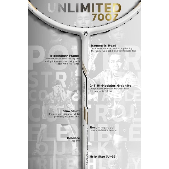 Raket PROTECH Unlimited 700Z Original