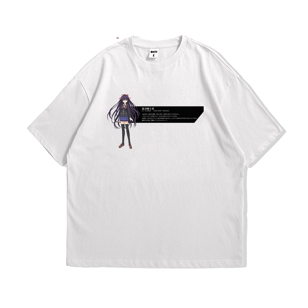 bmtf kaos pria hitam - Tohka Yatogami