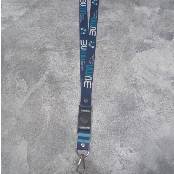 

Tali Lanyard ID CARD BUMN BIRU