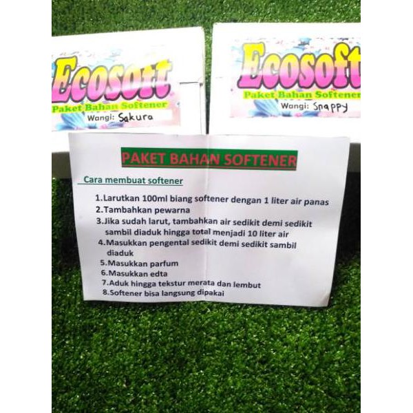 Langsung Kirim  ➫ ECOSOFT Paket Pembuat Softener 10 liter | Paket bahan softener | softener laundry