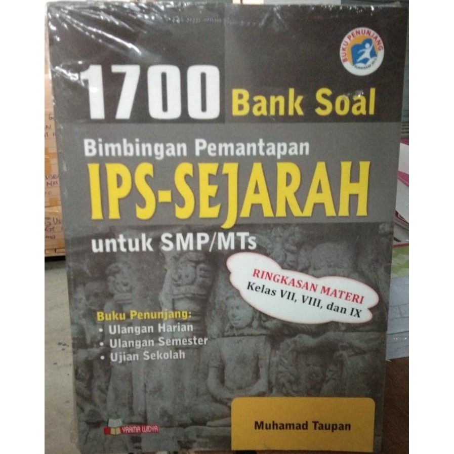 Buku 1700 Bank Soal Bimbingan Pemantapan SEJARAH Untuk SMP/MTs-1