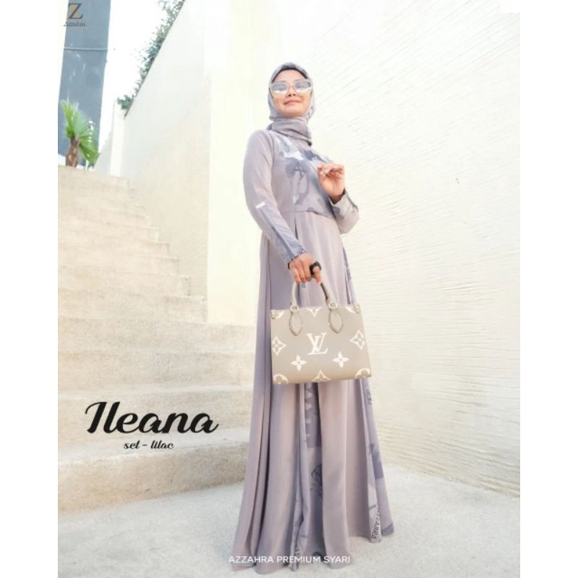 ILEANA SET Scarp( Dress + scarp )
by Azzahra premium syar i
