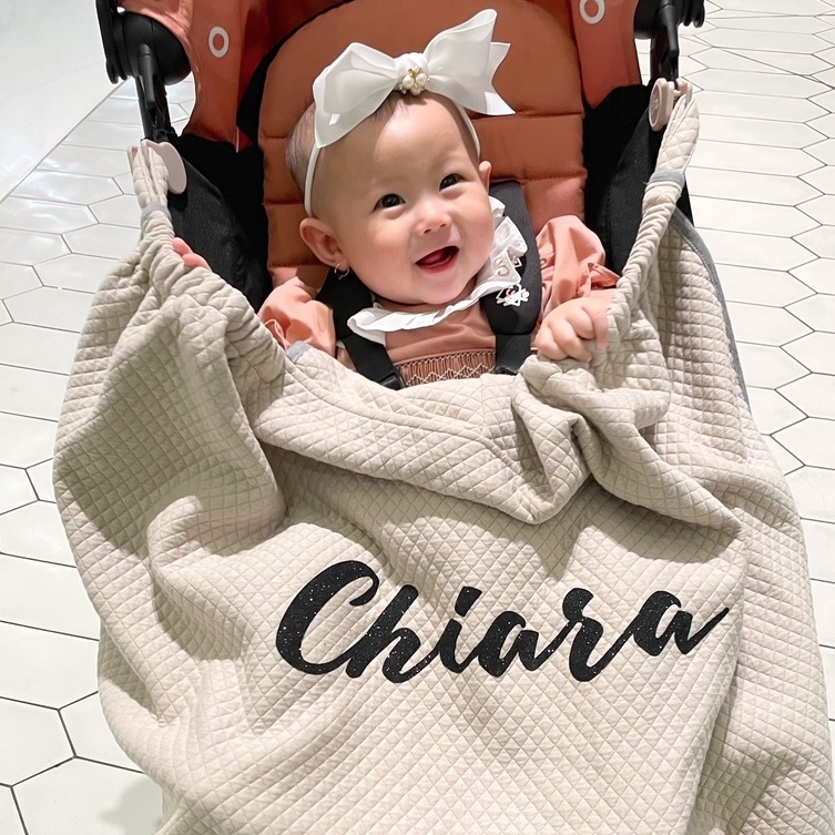 MAISON ELMESA On The Go Blanket Pattern Series - Selimut Bayi Mutlifungsi