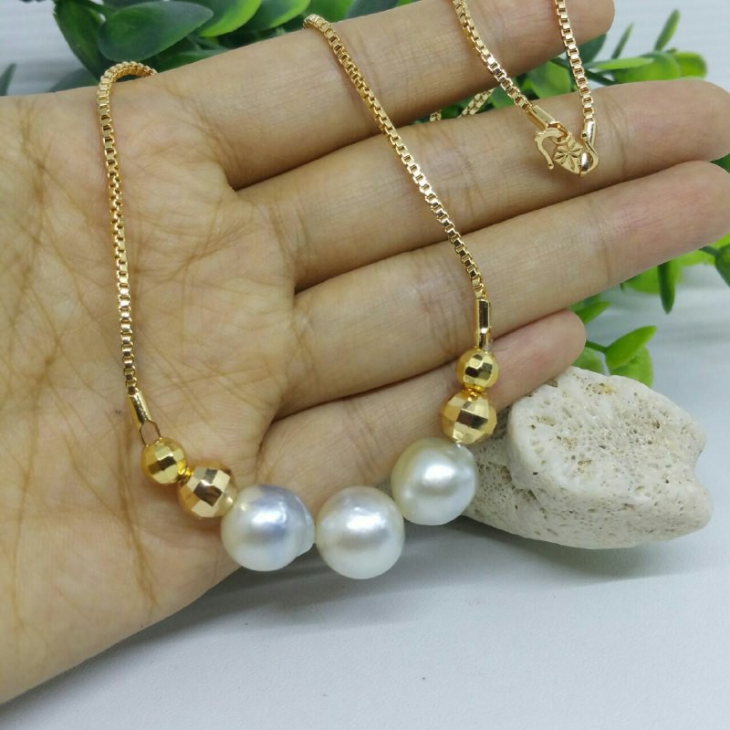 KALUNG MUTIARA LAUT BERSERTIFIKAT, MUTIARA ALAM, ASLI, ORI, LOMBOK PEARL FASHION WANITA-6