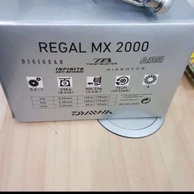 Reel Daiwa Regal Mx 2000