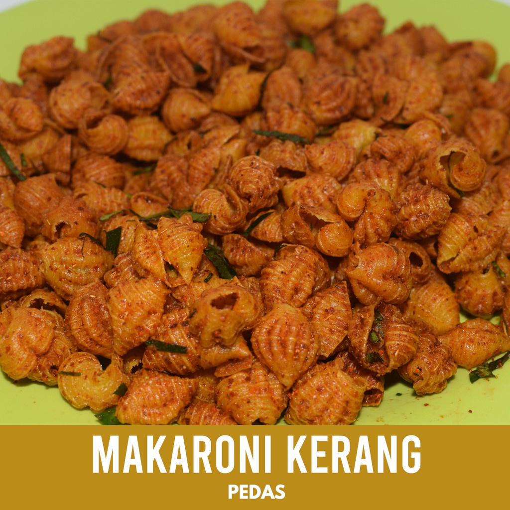 BISA COD Snack kiloan MAKARONI KEONG KERANG EXTRA PEDAS 250 gram | MAKANAN RINGAN CEMILAN JAJANAN