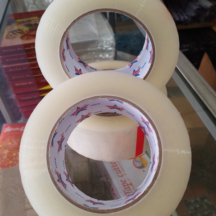 

Bergaransi Lakbang Bening Tebel 200 Yard,Lakban Plastik Kualitas Super Murah