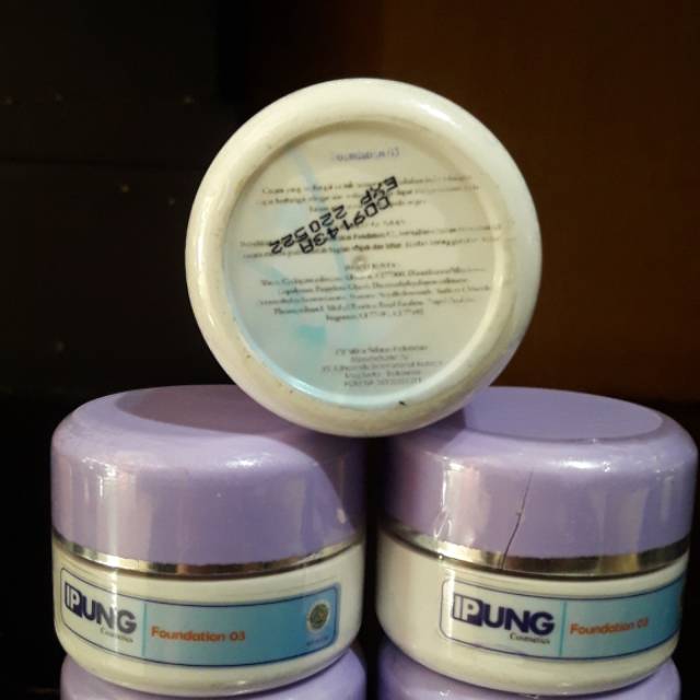 Fondation Ipung  bpom 03 ( putih )