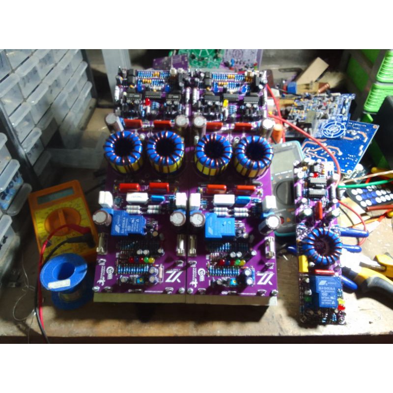 kit power amplifier class d d2k5 Fullbridge