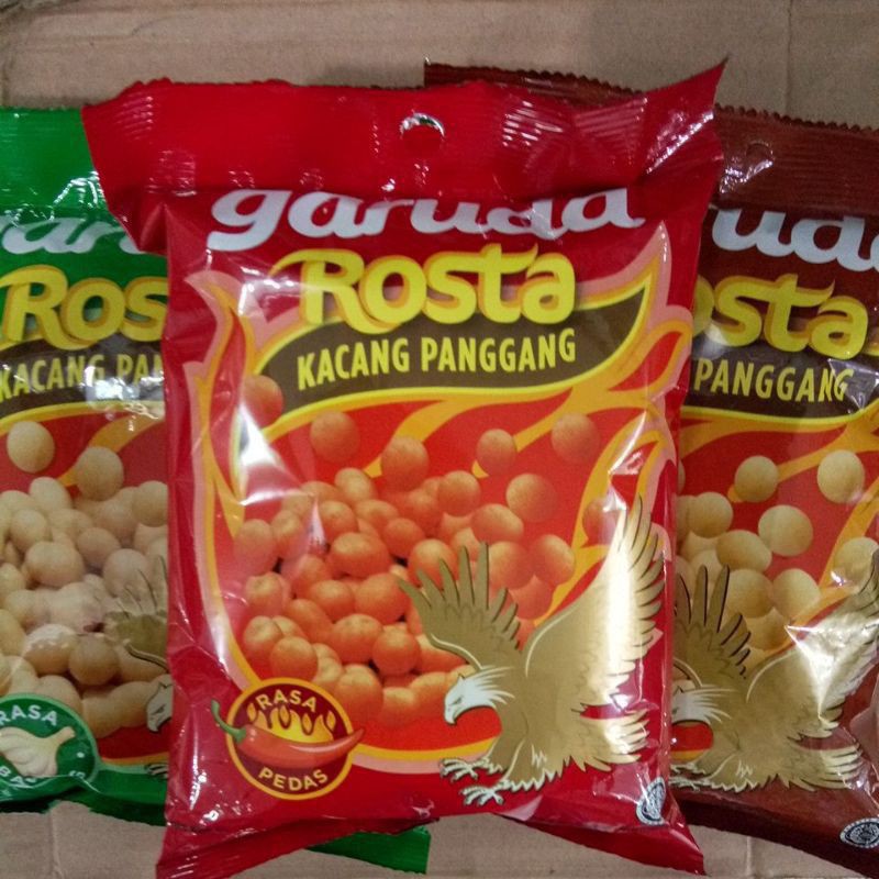 

@100GRAM GARUDA ROSTA KACANG PANGGANG RASA PEDAS BAWANG DAN WAGYU BEEF