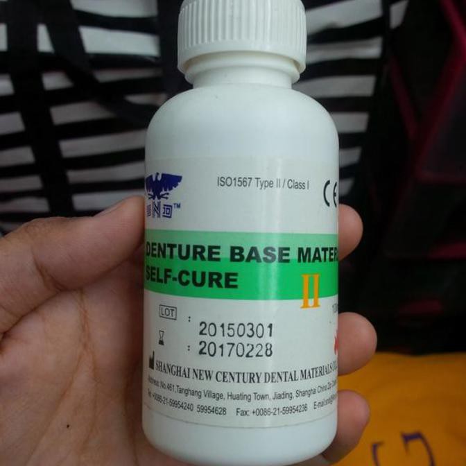 Sc Liquid / Cair Bahan Pembuat Gusi Gigi Palsu / Lem Gigi Palsu