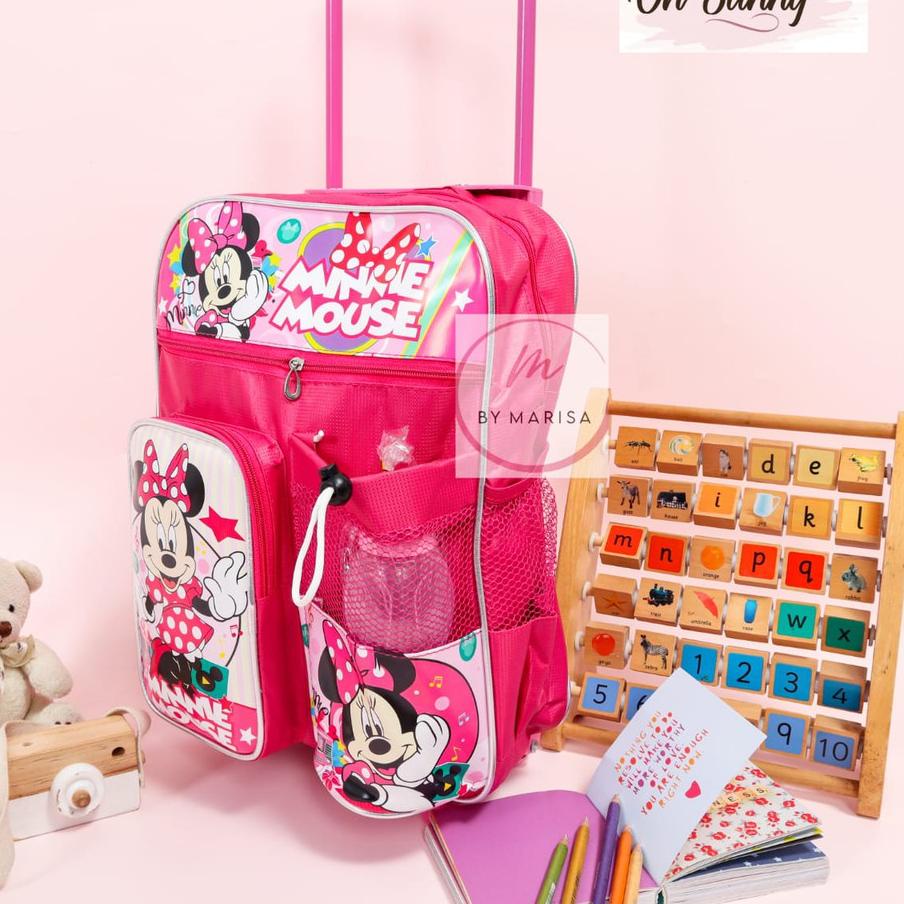 Bayar Ditempat 12.12 [BONUS JAM]Tas Anak Ransel SD tas RODA tas Trolly Anak Perempuan Bt21tas dorong