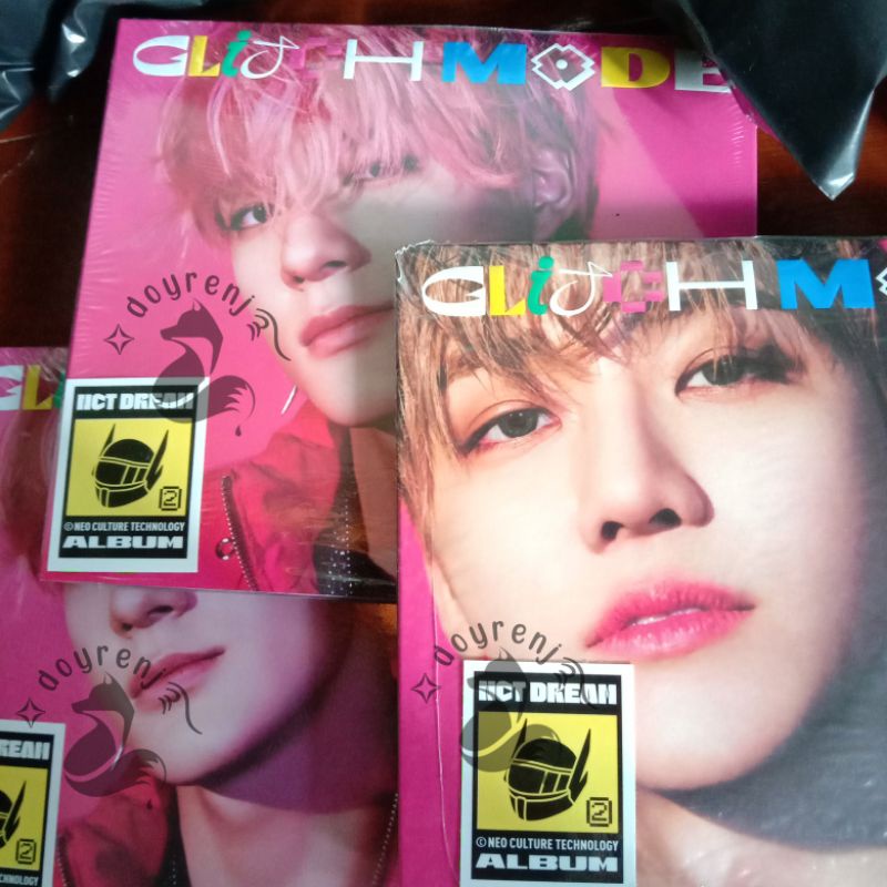 READY STOCK NCT DREAM DIGIPACK GLITCH MODE JENO GLIMO SEALED