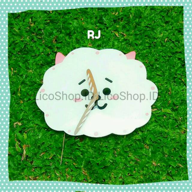 BT21 RJ BTSXLINE//BTS Jin BT21 RJ Wall Clock//RJ BT21