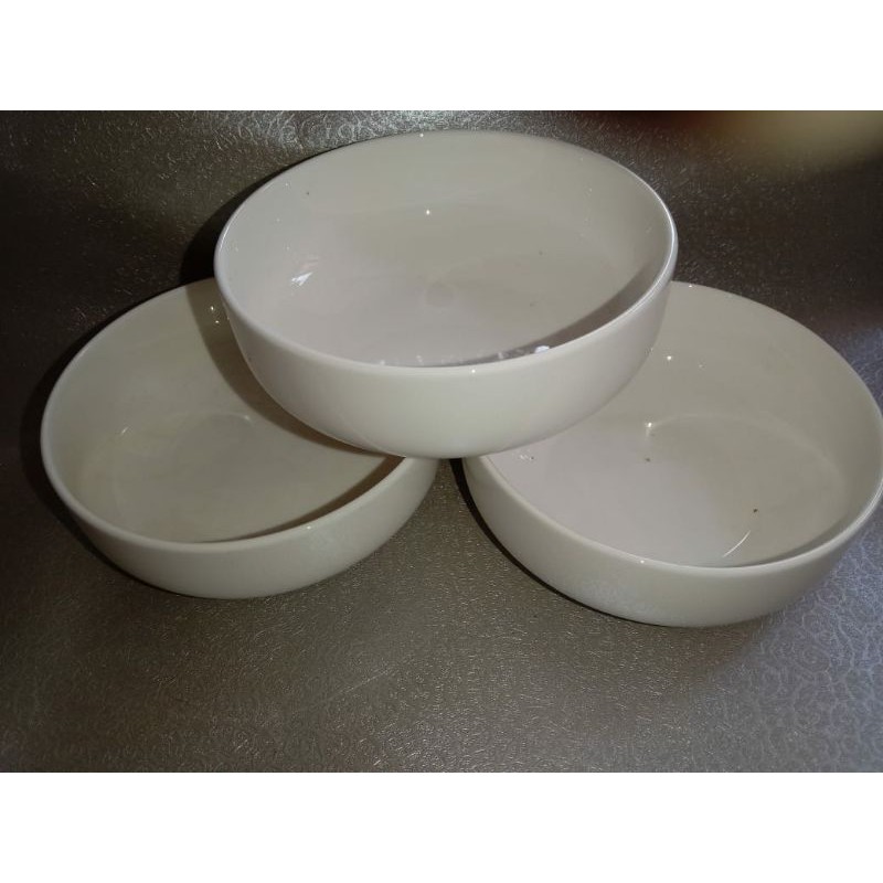 PROMO CUCI GUDANG Mangkuk Classic White St.James (Dijual satuan)