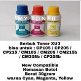 Serbuk Toner CM105 CP105 CP205FW CM205FW CP205b CP105b CM205b CMY