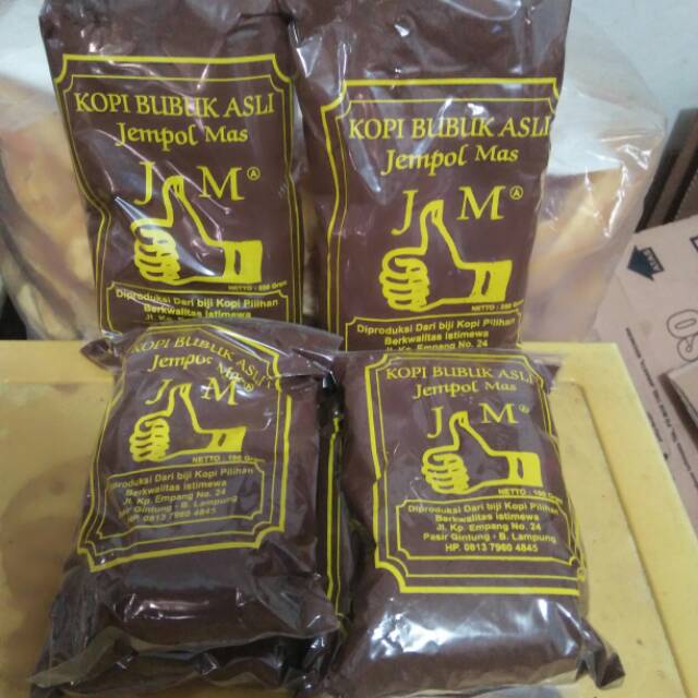 

Kopi jempol mas