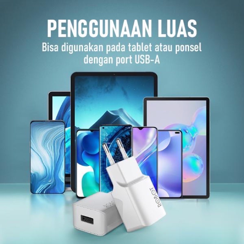 PER 1 TOPLES ISI 15PCS BATOK CHARGER ROBOT RT K10 1A SMART CHARGER PRODUK ORIGINAL RESMI