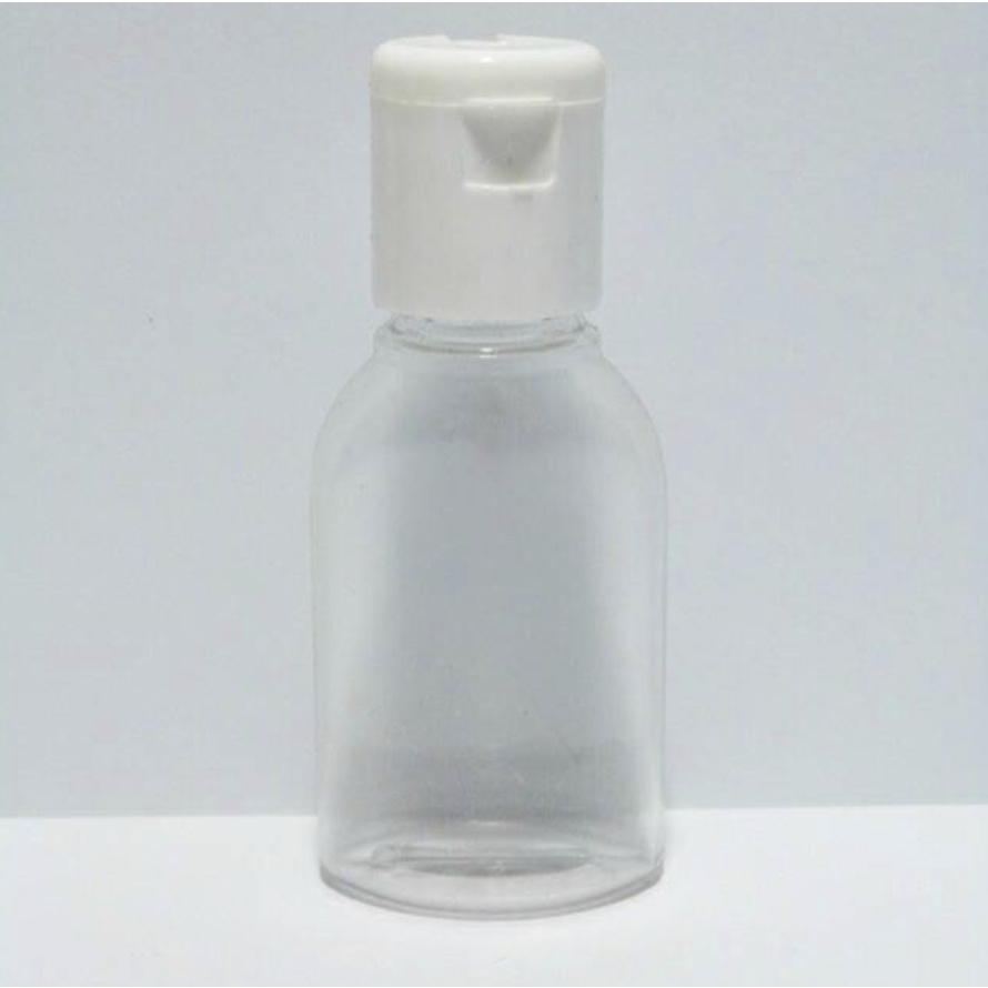 Botol PVC ANTIS 30ML / ANTIS FLIPTOP PUTIH 30 ML - Botol Hand Sanitizer Murah Botol Antis 30 ml