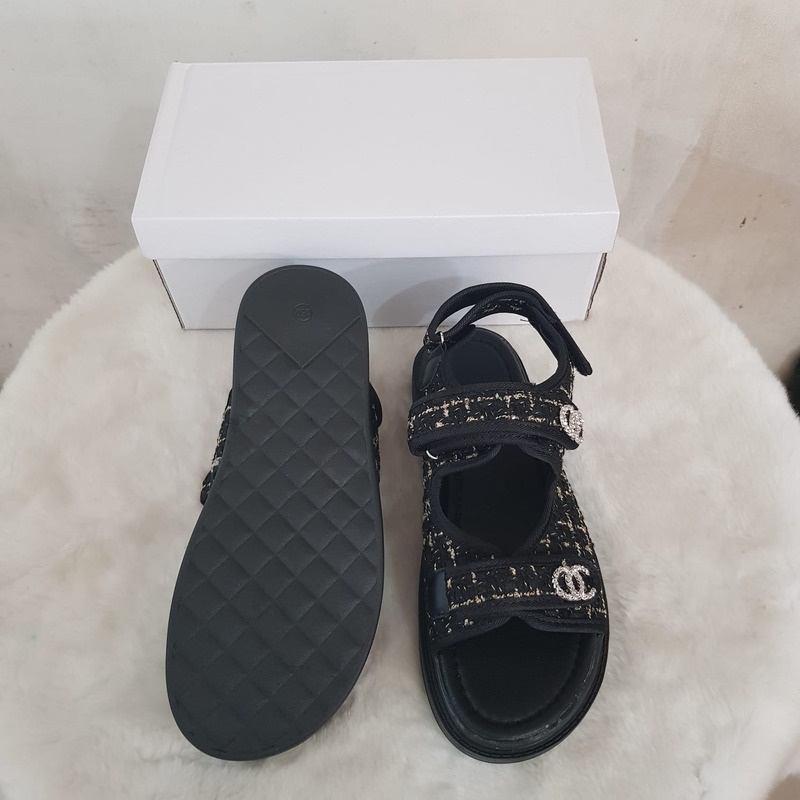 [✅BISA COD] Sandal Wanita Import Cmesh Tali Belakang VIRAL 212121