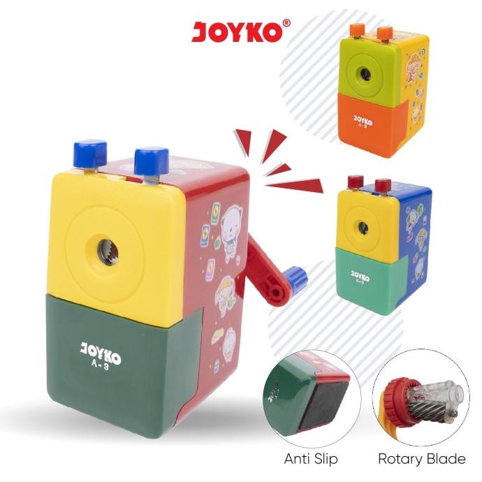

SALE Rautan Serutan Putar Sharpener Joyko A-3/PULPEN GEL/PULPEN LUCU/PULPEN 1 PACK/PENSIL WARNA/PENSIL 2B/PENGHAPUS JOYKO/PENGHAPUS LUCU/RAUTAN PENSIL PUTAR/RAUTAN ELEKTRIK/SPIDOL WARNA/SPIDOL PERMANEN/SPIDOL WHITEBOARD/CORRECTION TAPE