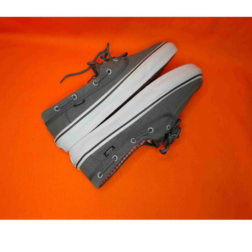 Barang Pilihan.. VANS ZAPATO PRIA ABU GREY