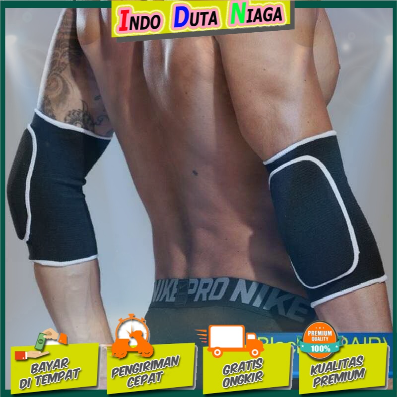 WEISHUN Pelindung Siku Tangan Safety Elbow Support Pad 2PCS Size M