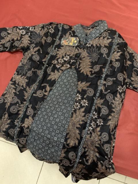 Blus Davina Lawasan Daun #3 Blouse Batik Cewek Blus Batik Wanita Seragam Batik Kantor Batik Muslim