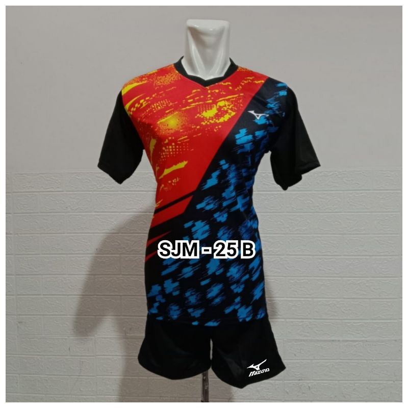 Setelan kaos jersey Olahraga volly mizuno
