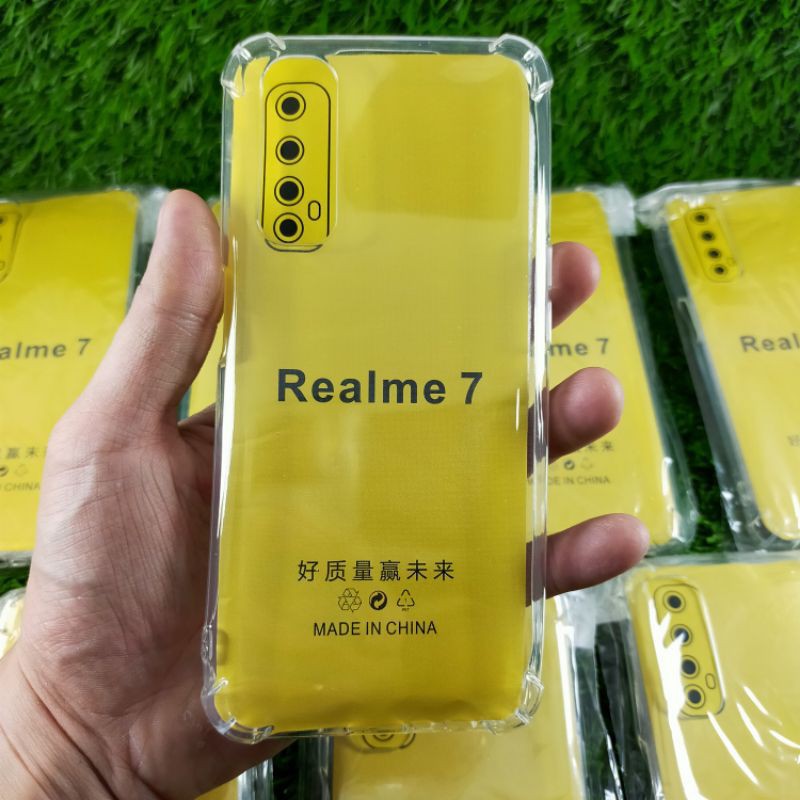 Anticrack Realme 7 7i 7 Pro 8 8 Pro Silikon Case Jelly Bening Transparan Softcase