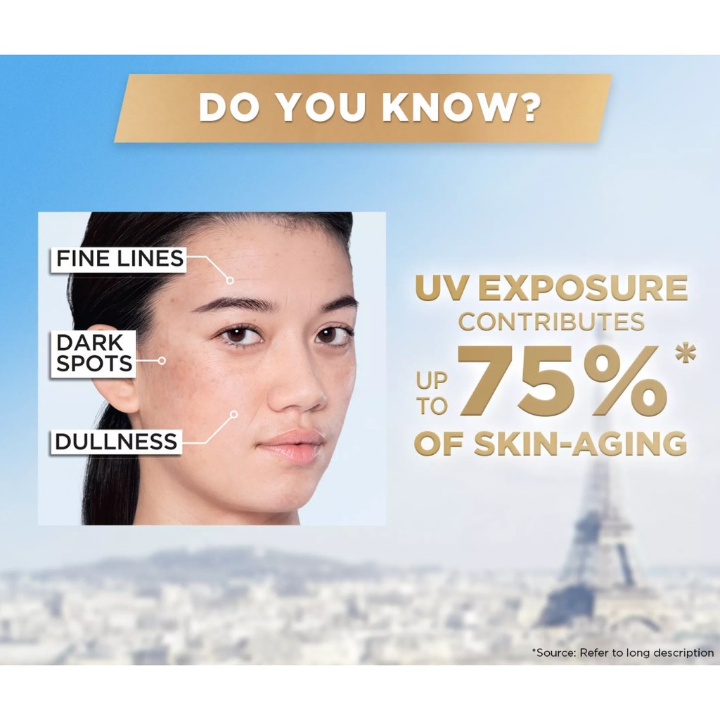 L'oreal Loreal Paris UV Defender Sunblock Sunscreen Serum Protector SPF 50+ Long UVA 50ml 50 ml