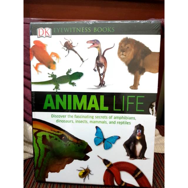 DK animal life encyclopedia book