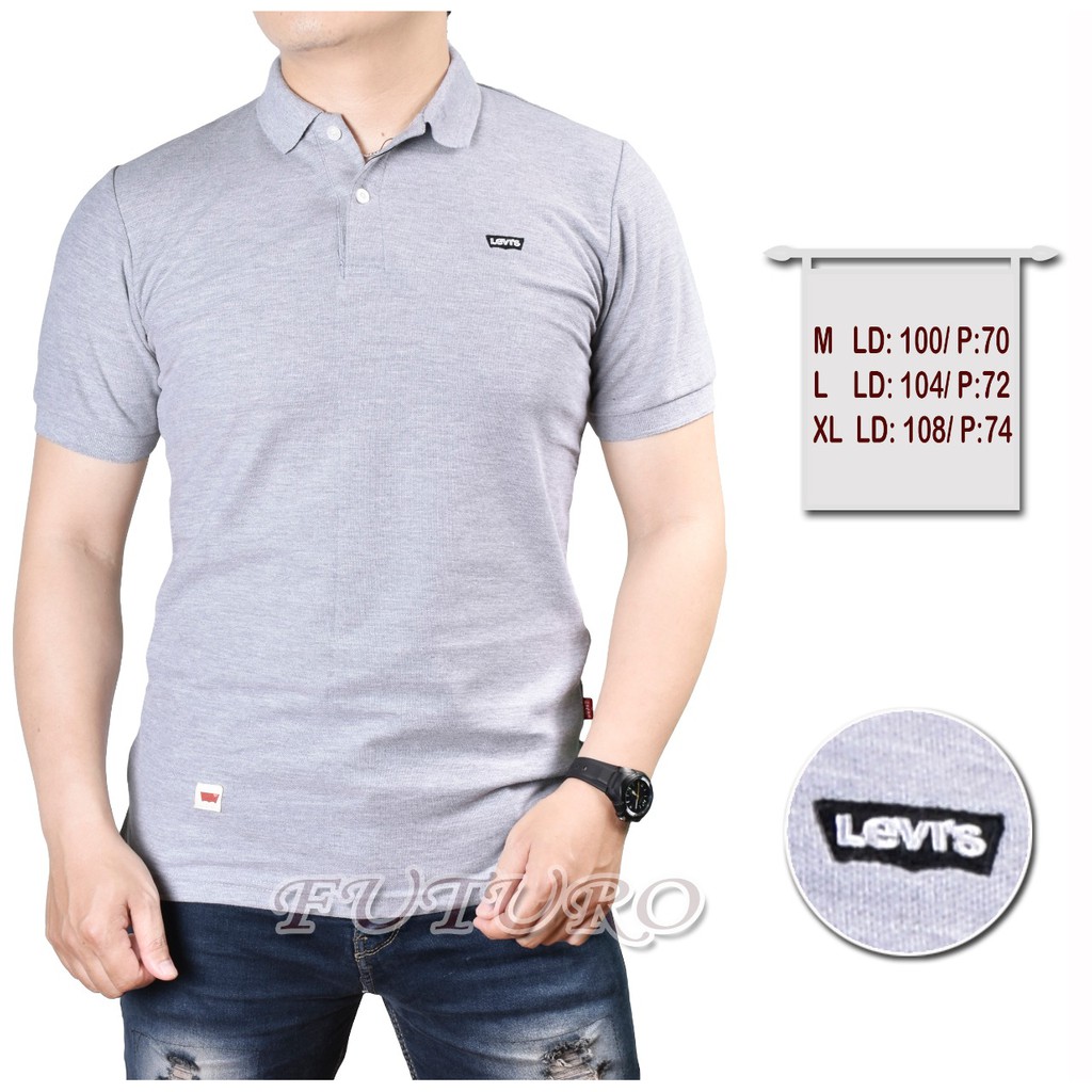 kaos kerah premium pria kaos polo shirt premium