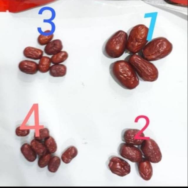 

Angco / Hong Zao / Kurma Cina isi 500g & 600gram